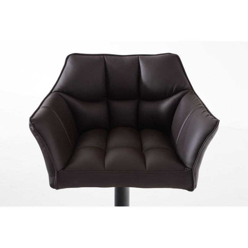 Sgabello da bar marrone Damaso B