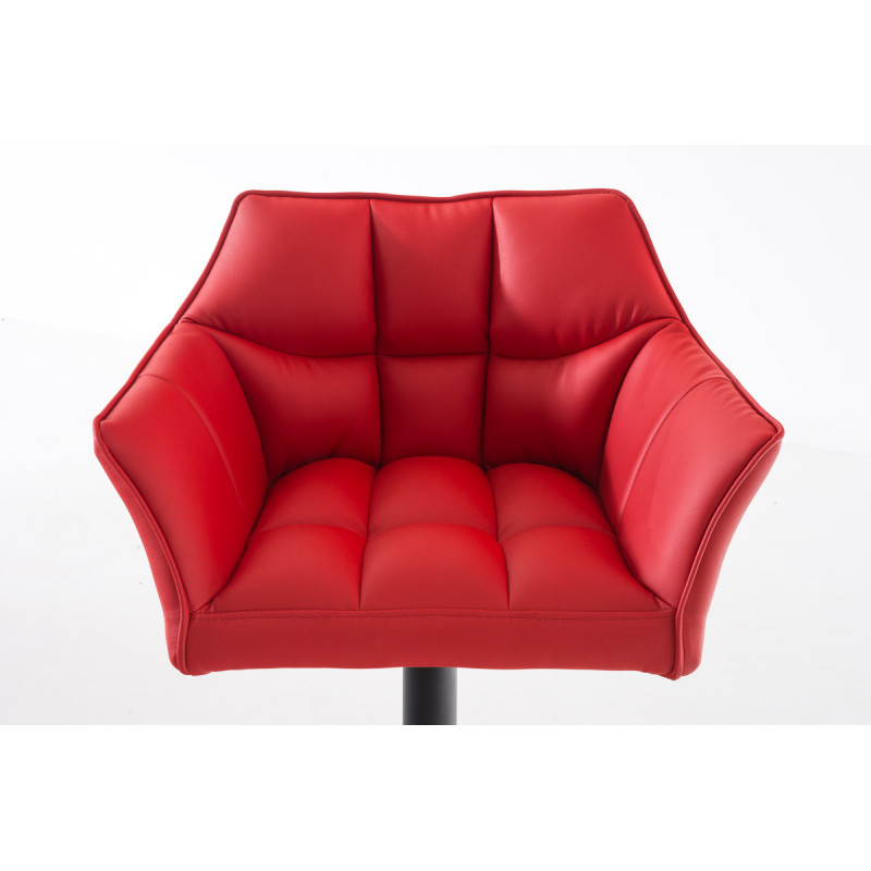 Tabouret de bar rouge Damaso B