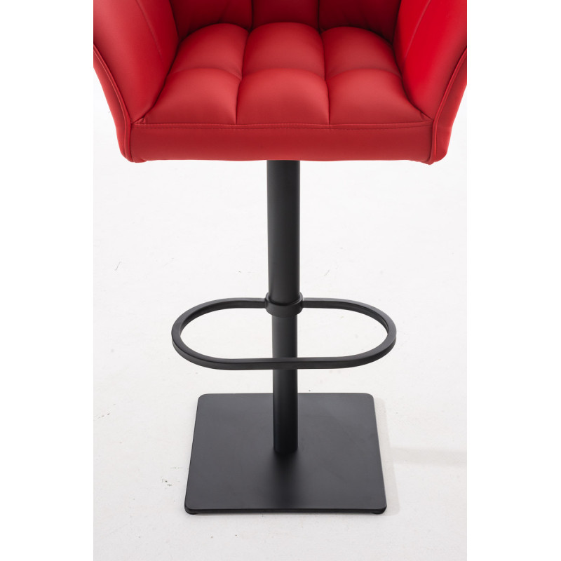 Tabouret de bar rouge Damaso B