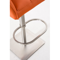 Sgabello da bar arancione Damaso E