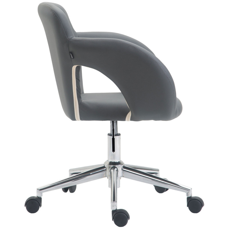 Chaise de bureau Edison gris