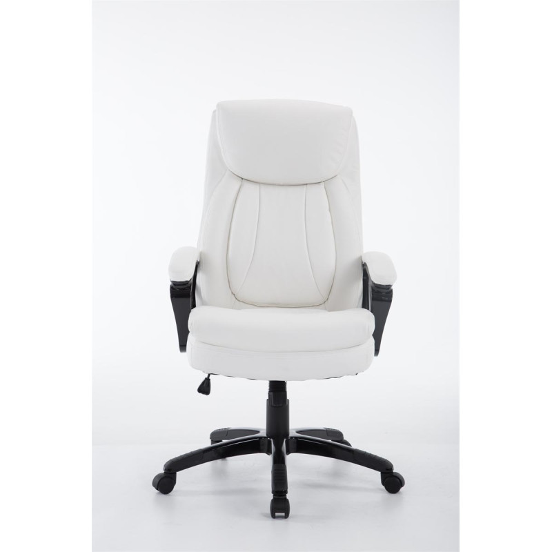 Chaise de bureau Platon blanc