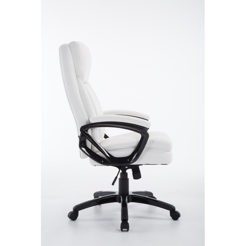 Chaise de bureau Platon blanc
