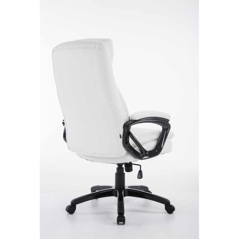 Chaise de bureau Platon blanc