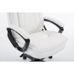 Chaise de bureau Platon blanc