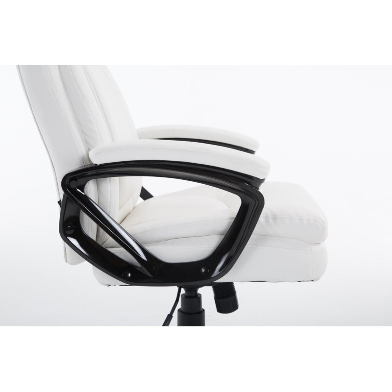 Chaise de bureau Platon blanc