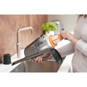 BLACK+DECKER - BHHV520JF-QW - Dustbuster Lithium 18V - Aspirateur a main - 40 Airwatts - 700 ml - Chargeur par prise Jack