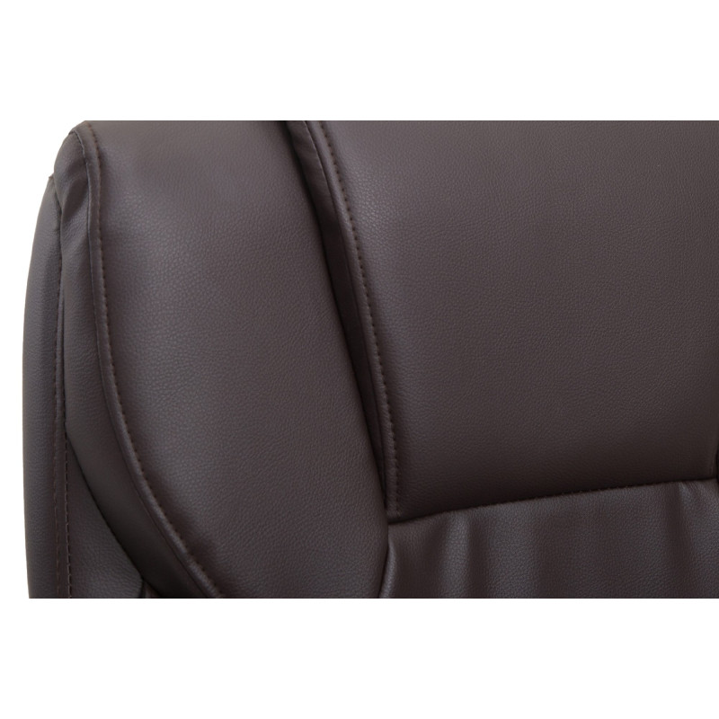 Chaise de bureau Texas V2 brun