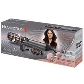 Remington AS8810 Brosse Cheveux Rotative Soufflante Chauffante Volume Keratin Protect, Soin Kératine Huile d'Amande