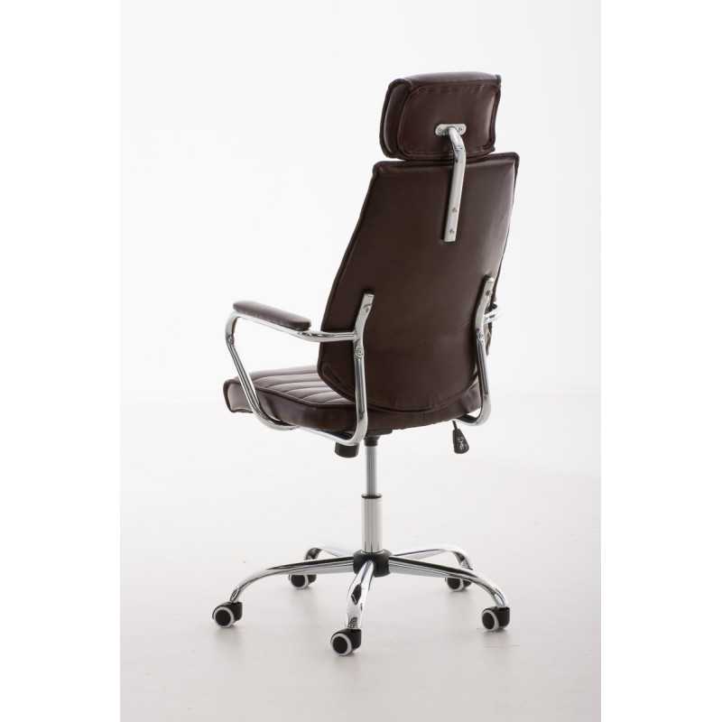Chaise de bureau Rako V2 rouge bordeaux
