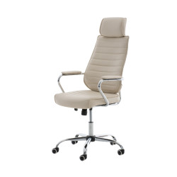 Chaise de bureau Rako V2 crème
