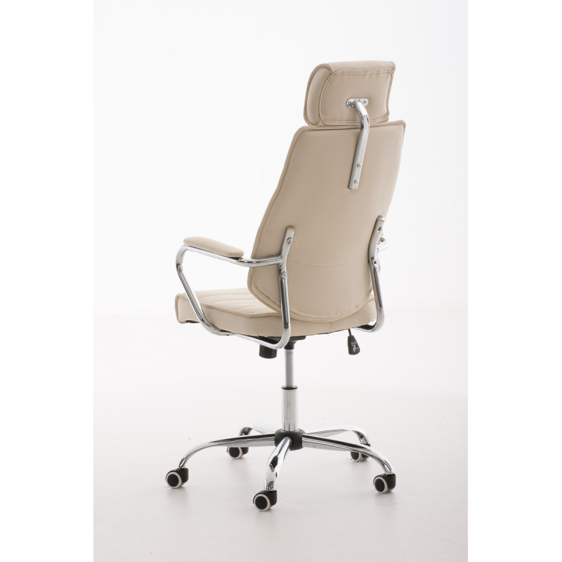 Chaise de bureau Rako V2 crème