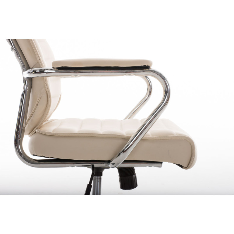 Chaise de bureau Rako V2 crème