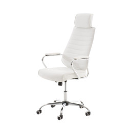 Chaise de bureau Rako V2 blanc