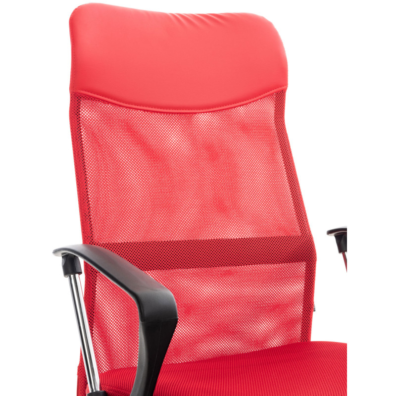 Chaise de bureau Washington V2 rouge