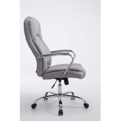 Chaise de bureau BIG Xanthos tissu V2 gris