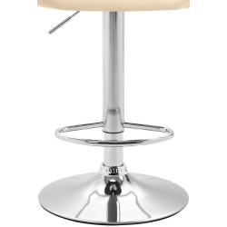 Tabouret de bar crème Miami V2 C