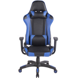 Chaise de bureau Miracle V2 noir/bleu