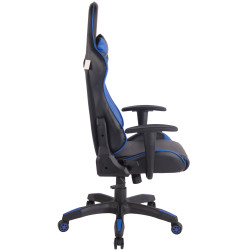 Chaise de bureau Miracle V2 noir/bleu