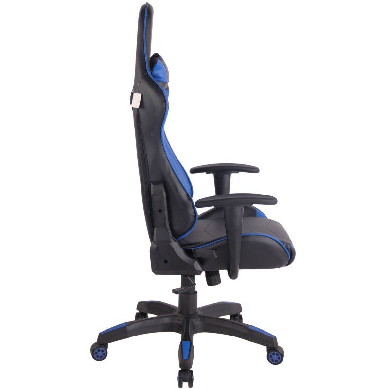 Chaise de bureau Miracle V2 noir/bleu