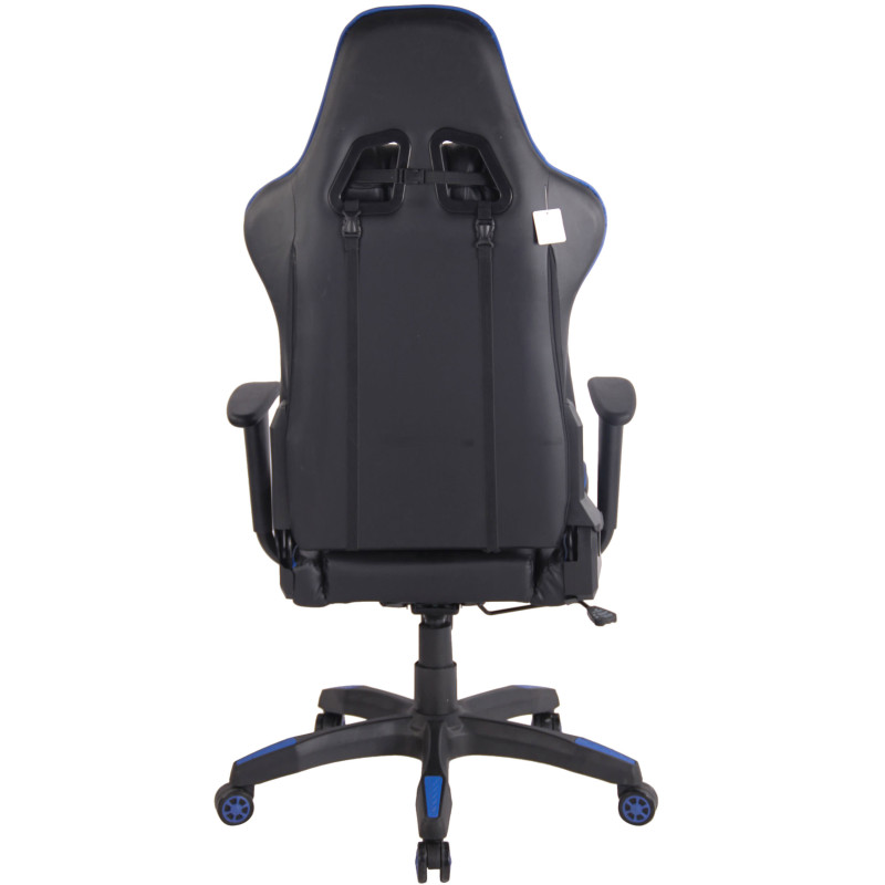 Chaise de bureau Miracle V2 noir/bleu