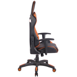 Chaise de bureau Miracle V2 noir/orange