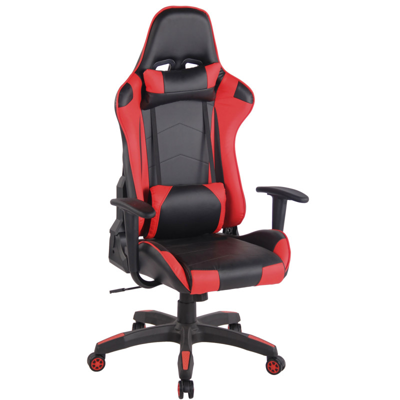 Chaise de bureau Miracle V2 noir/rouge