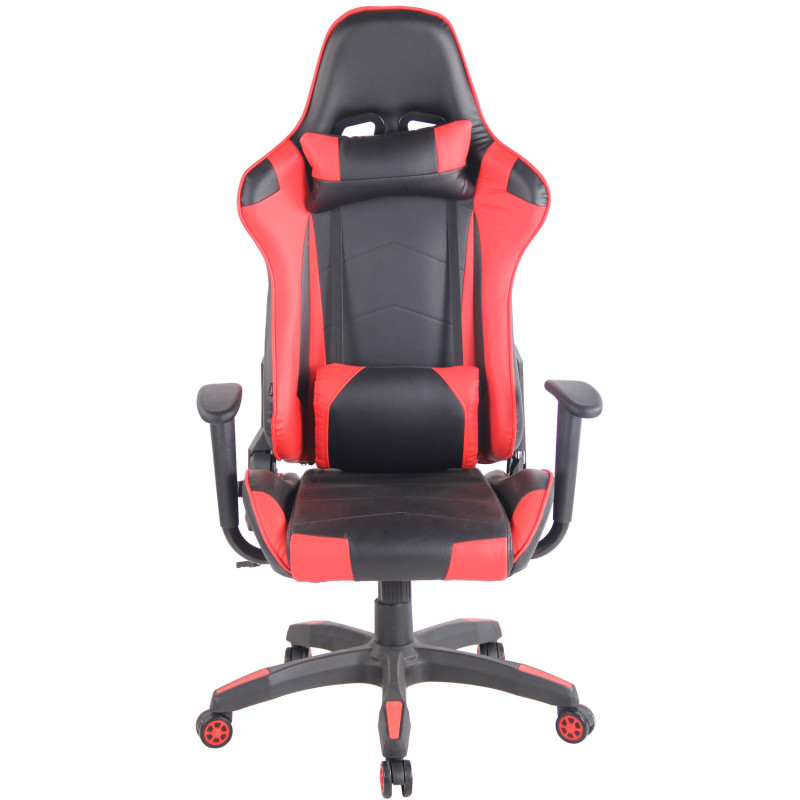 Chaise de bureau Miracle V2 noir/rouge