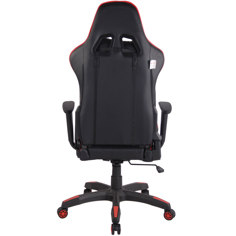 Chaise de bureau Miracle V2 noir/rouge
