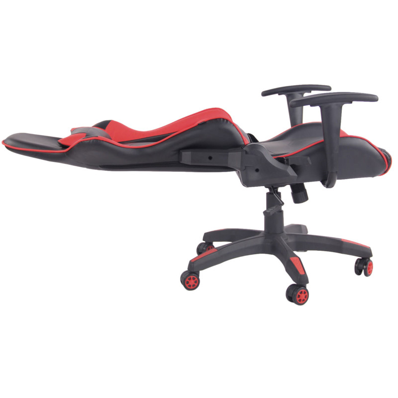 Chaise de bureau Miracle V2 noir/rouge