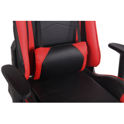 Chaise de bureau Miracle V2 noir/rouge