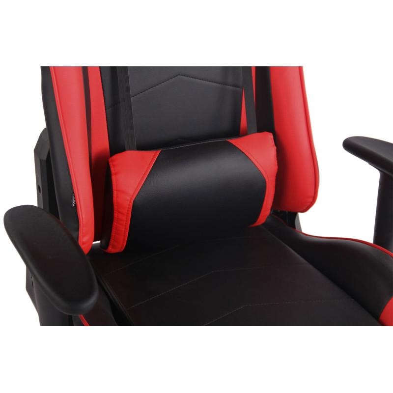 Chaise de bureau Miracle V2 noir/rouge