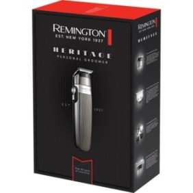 Remington PG9100 Tondeuse Multifonction Cheveux Barbe Corps Heritage, Sans Fil, Etanche, Lame en T Acier Inoxydable