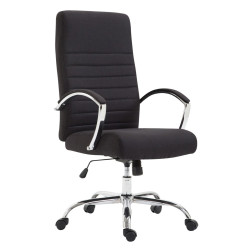 Chaise de bureau en tissu...