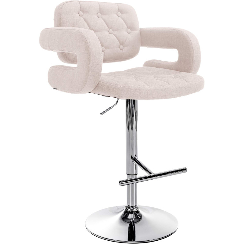 Taburete de bar Dublín, tapizado C, beige