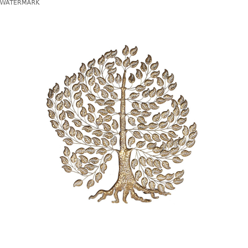 Décoration murale Home ESPRIT Doré Arbre Cottage 120 x 1,5 x 121 cm Décoration murale Home ESPRIT Doré Arbre Cottage 120 x 1,5 x 121 cm