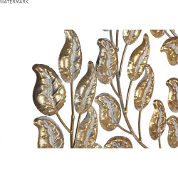 Décoration murale Home ESPRIT Doré Arbre Cottage 120 x 1,5 x 121 cm