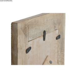 Cadre photo Home ESPRIT Blanc Bois de manguier Moderne
