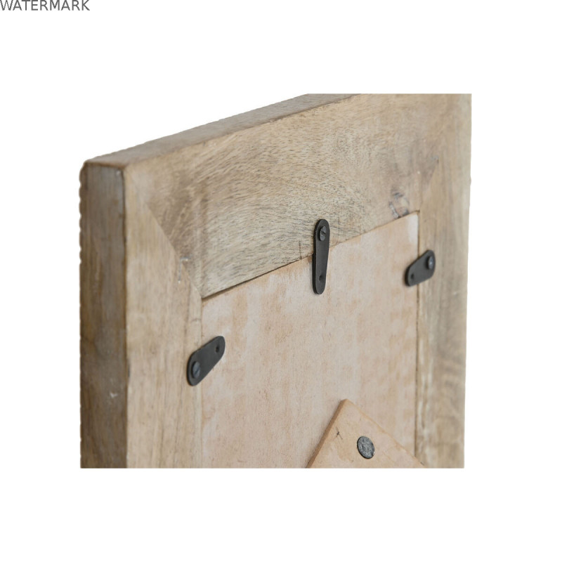 Cadre photo Home ESPRIT Blanc Bois de manguier Moderne