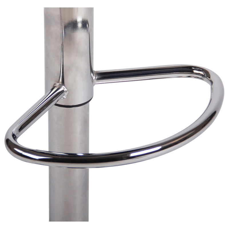 Sgabello da bar Dyn V2, tessuto C, marrone