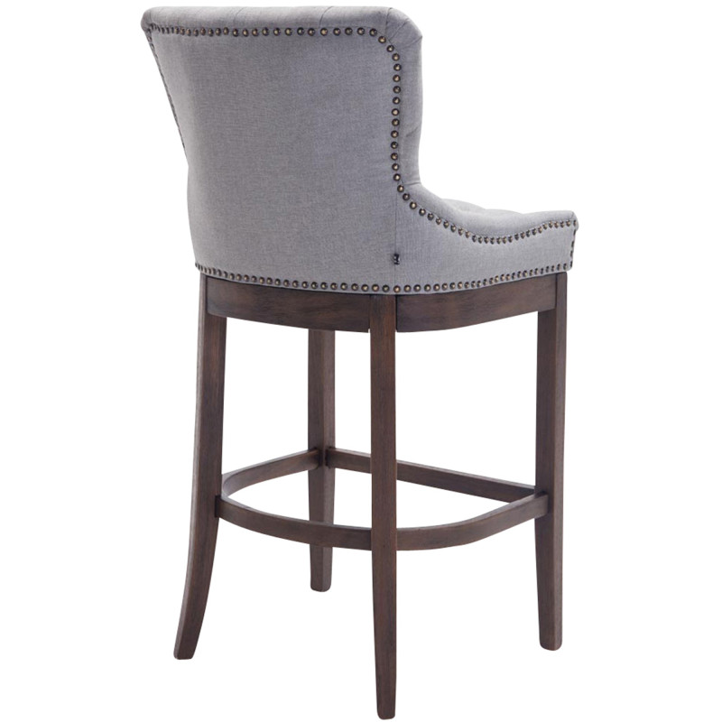 Tabouret de bar en tissu Lakewood, antique