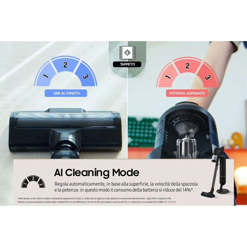 Aspirateur Manuel Samsung VS28C9784QK/WA Noir