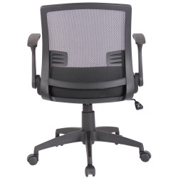 Chaise de bureau Renton noir/noir