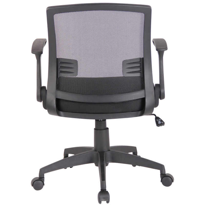 Chaise de bureau Renton noir/noir