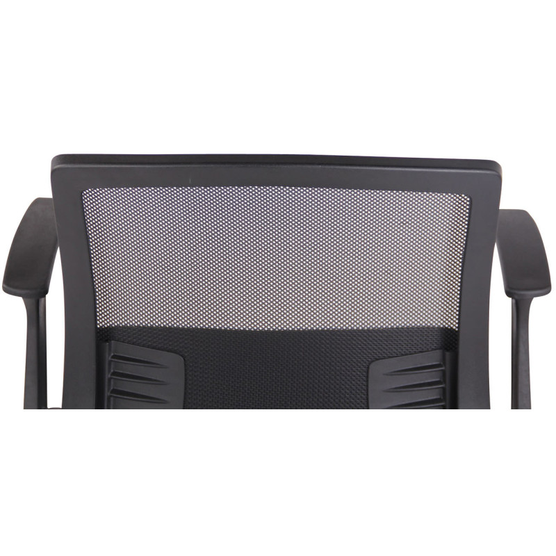 Chaise de bureau Renton noir/noir