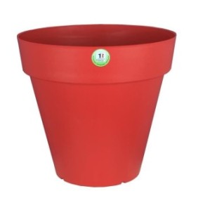 RIVIERA Pot de fleurs Soleilla - Rond - ÿ 49 x 44,8 cm - Rouge