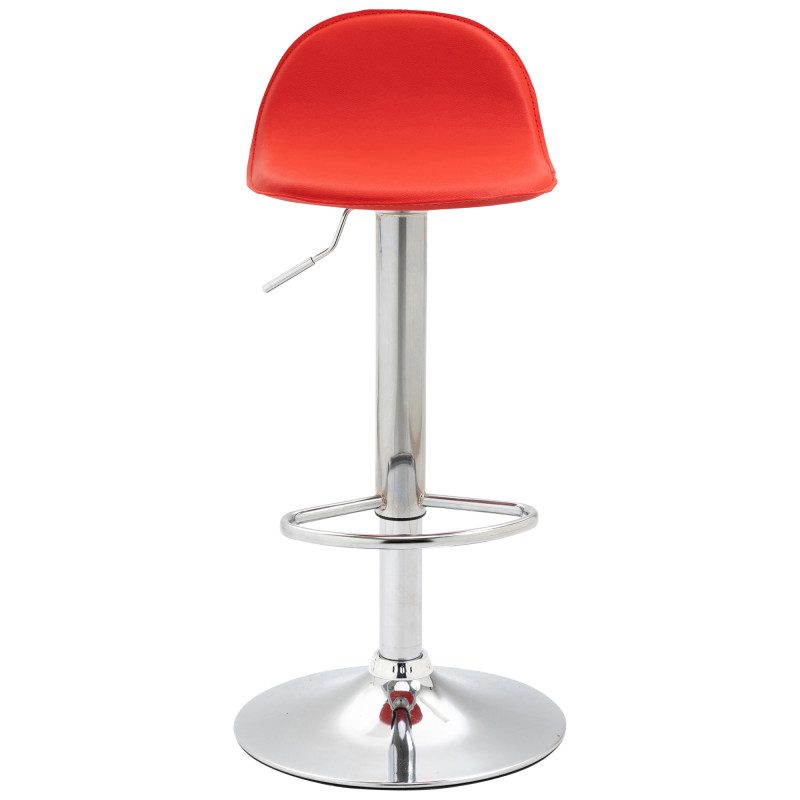 Sgabello da bar rosso Lana V2 C