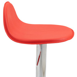 Taburete de bar rojo Lana V2 C