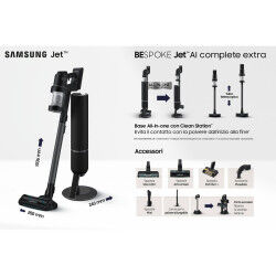 Aspirateur Manuel Samsung VS28C9784QK/WA Noir