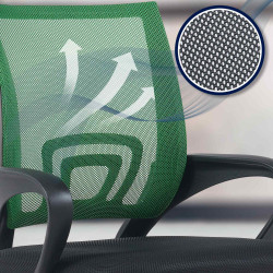 Chaise de bureau Genius vert
